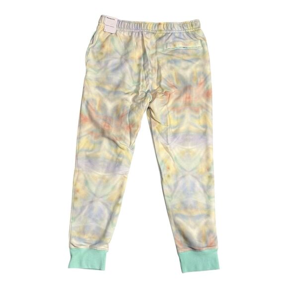 Nike Sportswear Club Fleece Joggers Large Tie-Dye Pastel Embroidered Logo NWT - Picture 3 of 6